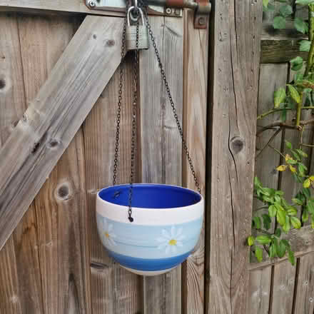 Photo of free Ceramic Hanging Pot (Broadbridge Heath RH12) #1