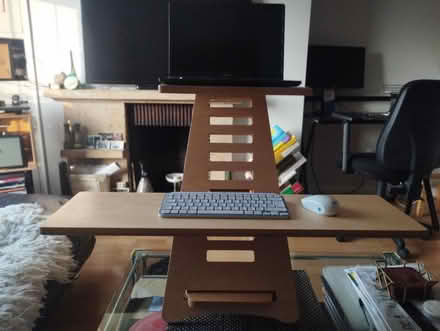 Photo of free Laptop stand in wood (Rathmines) #1