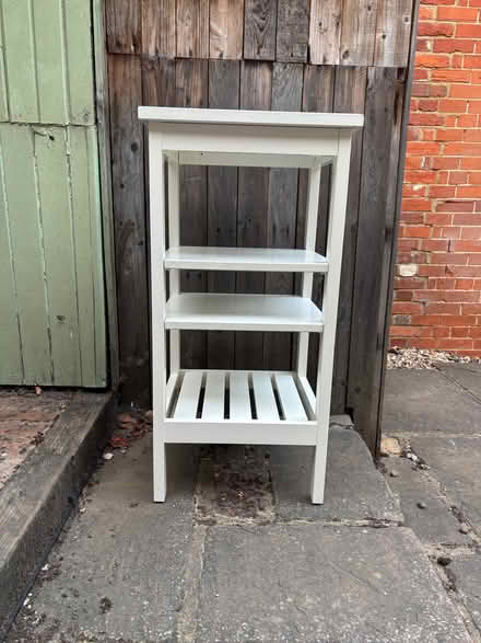 Photo of free Table with shelves (Hale GU9) #1