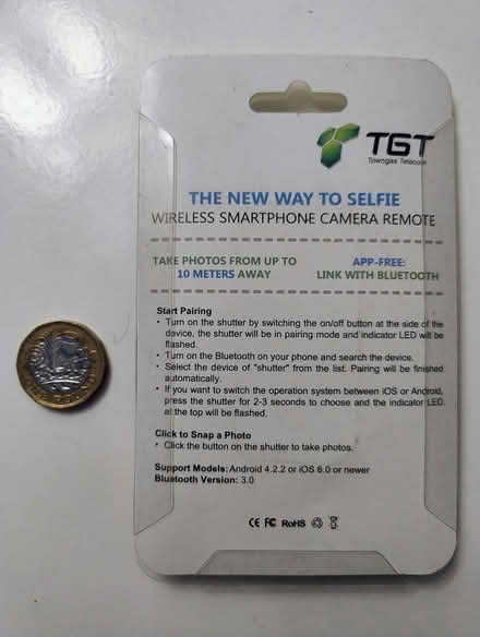 Photo of free Wireless Smartphone Camera Remote (Southampton SO16) #2