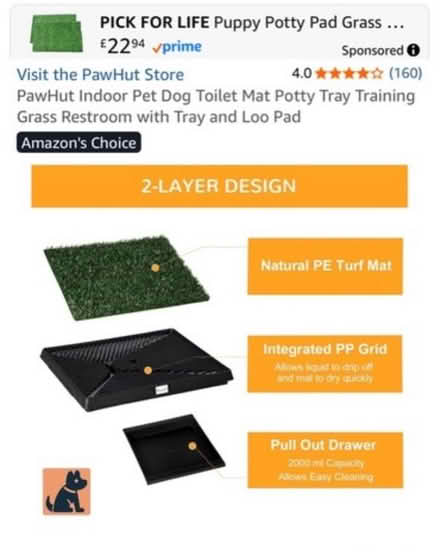 Photo of free Pet indoor toilet (Bromley North BR1) #3