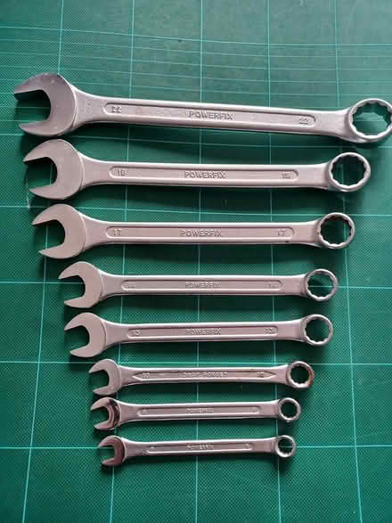 Photo of free Set of 8 Spanners (Mansfield NG18) #1