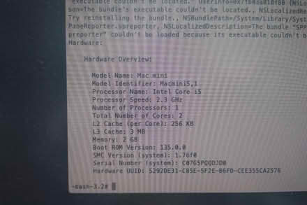 Photo of free Mac Mini intel i5 (2011) (Loughborough Junction SE24) #2