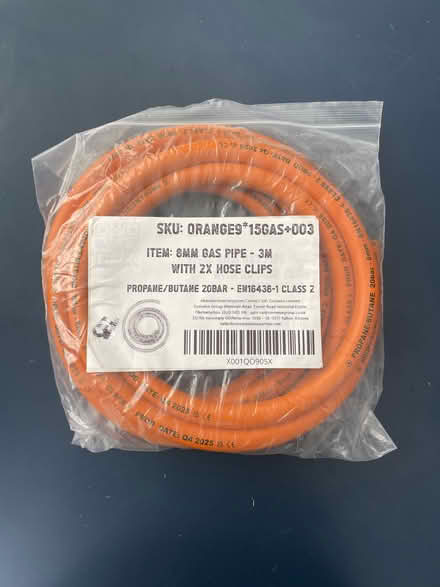 Photo of free 8mm Gas Pipe - 3m (E2) #1