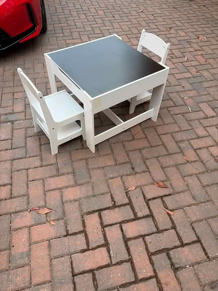 Photo of free Kids table and chairs (Sedgeberrow) #1