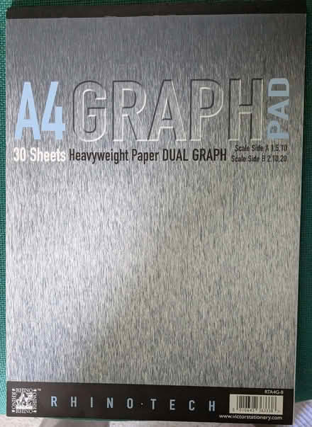 Photo of free Pad of A4 graph paper (Tring Wharf HP23) #1
