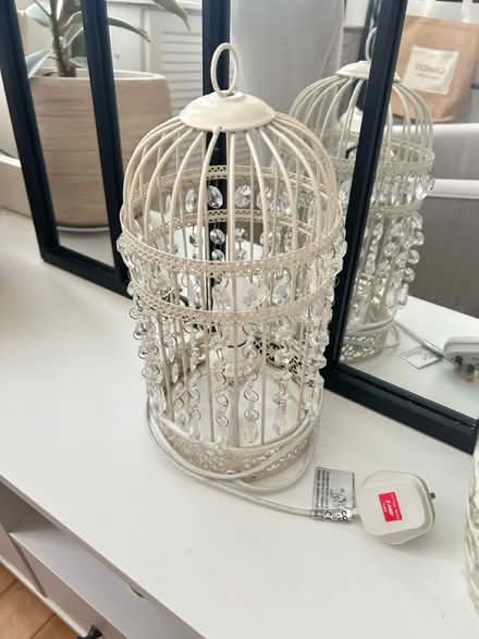 Photo of free Beaded table lamp - temperamental (Pudsey, LS28) #1