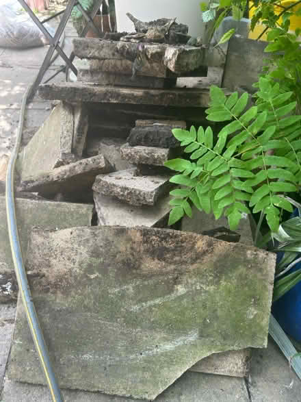 Photo of free Broken paving slabs (Highbury N5) #1