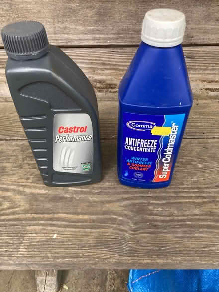 Photo of free Bottle of Engine oil and antifreeze. (Pannal HG2) #2