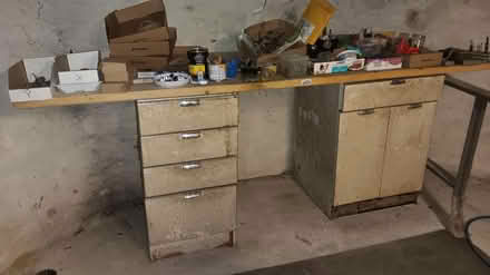 Photo of free Metal base cabinets (19095) #1