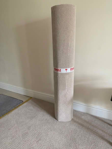 Photo of free New left over carpet. 4ft 3ins wide.Length 11ft 5ins. (Warfield RG42) #1