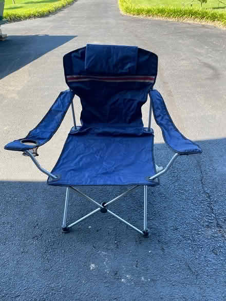 Photo of free Folding chair & bag (East Centreville) #1