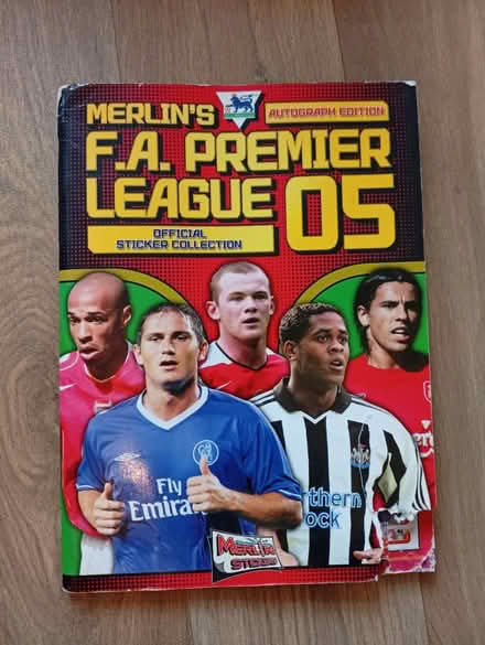 Photo of free Merlin's football sticker book 2005 (Buxworth SK23) #1