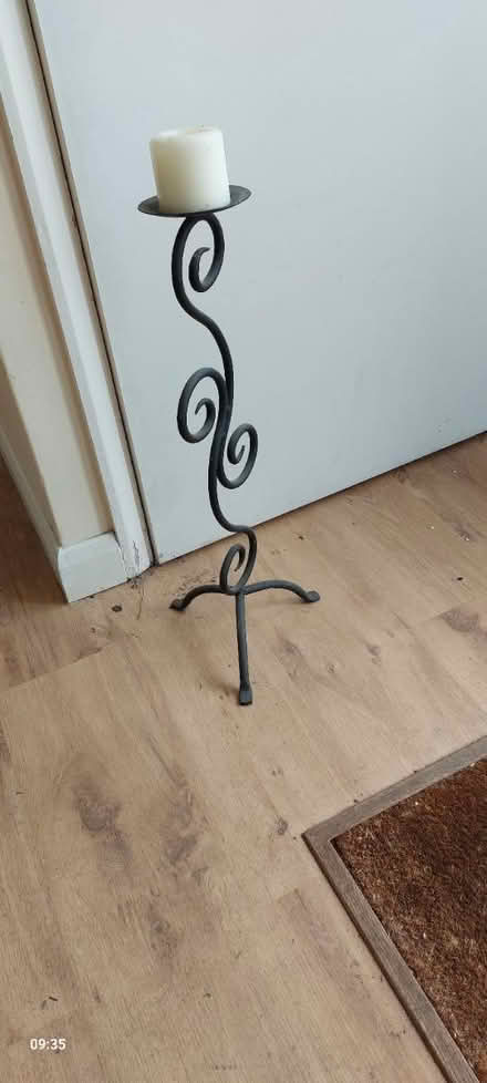 Photo of free Wrought iron candle holder (Horsham RH12) #1