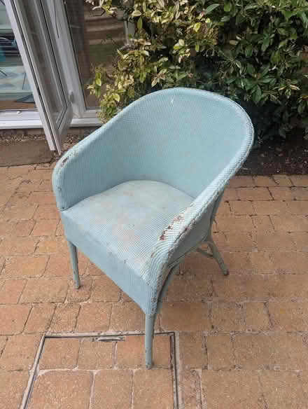 Photo of free For repair - Lloyd loom chair (Wheathampstead AL4) #2