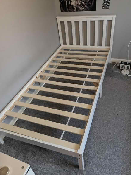 Photo of free 2 single bed frames (Broseley TF12) #3