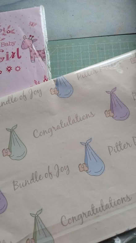 Photo of free Baby gift wrap (Chorley centre PR7) #3