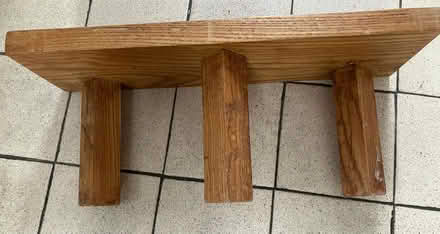 Photo of free sturdy low stool 8 inches high. (Natland LA9) #3