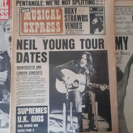 Photo of free Vintage NME music mags, 1972 -1975 (Long Melford CO10) #4