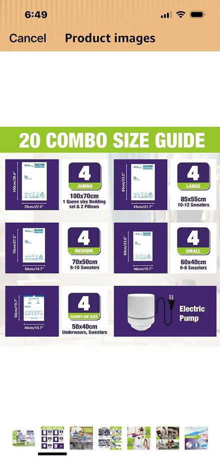 Photo of free Vacuum storage bags (Secane) #2