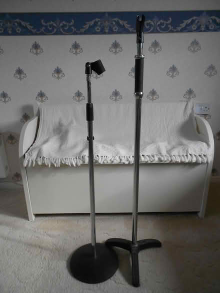 Photo of free MUSIC STANDS plus One mic stand (rowlands gill, ne39) #3