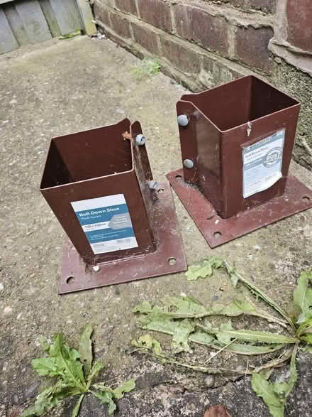Photo of free X2 bolt down shoes (Swinton M27) #1