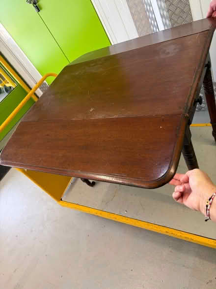 Photo of free Antique drop leaves table (Hove BN3) #4