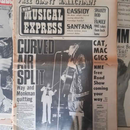 Photo of free Vintage NME music mags, 1972 -1975 (Long Melford CO10) #3