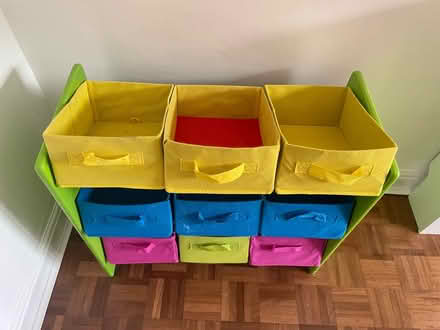 Photo of free Children’s storage shelf (Aston, Nantwich, CW5) #1