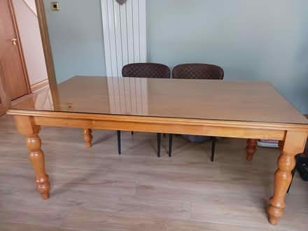 Photo of free Dining table / Glass protecter (Kilnamanagh) #3
