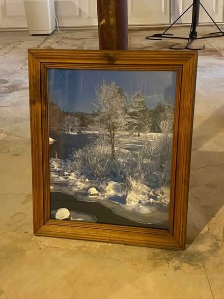 Photo of free Framed Winter Scene (East Centreville) #1