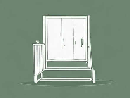 Photo of wardrobe about 1m wide (Mainstone SY9) #1
