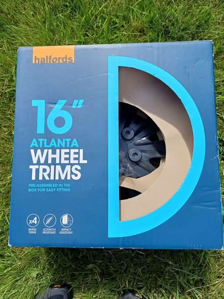Photo of free ​2 Brand New Halfords Atlanta 16" Wheel Trims (Orgreave S13) #2
