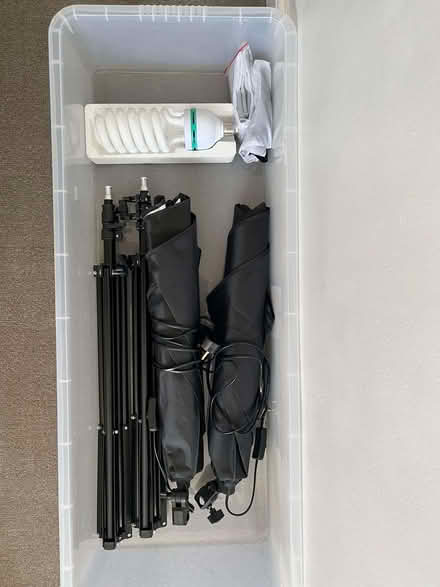 Photo of free Box Studio Lights x 2 (Collier Row RM7) #1