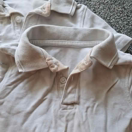 Photo of free Age 3-4yr white polo school tops (Chesham HP5) #1