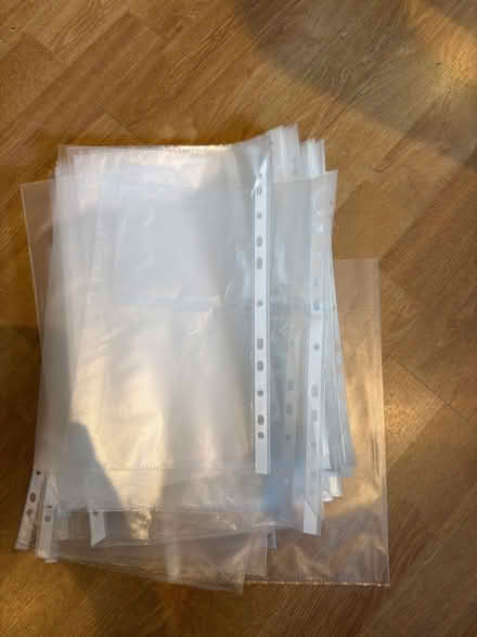 Photo of free Plastic document paper pockets (Woking) #1