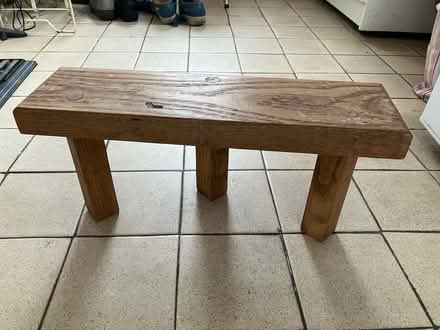 Photo of free sturdy low stool 8 inches high. (Natland LA9) #2