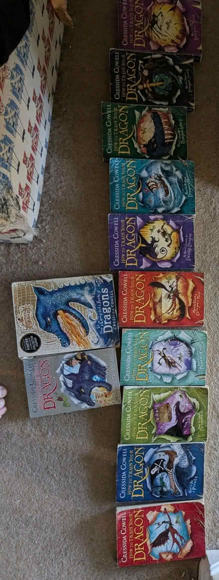 Photo of free How to Train your Dragon books (Bathampton BA2) #1