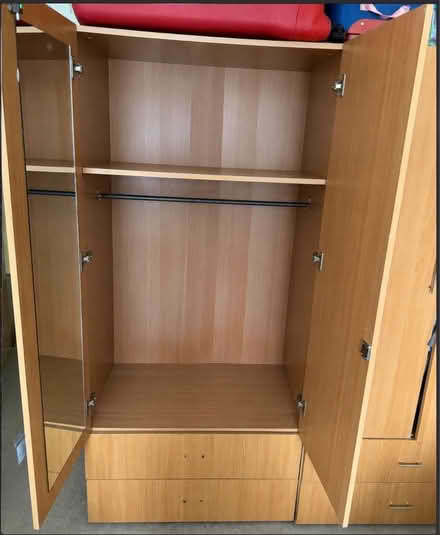 Photo of free Wooden wardrobe (Bromley north) #2