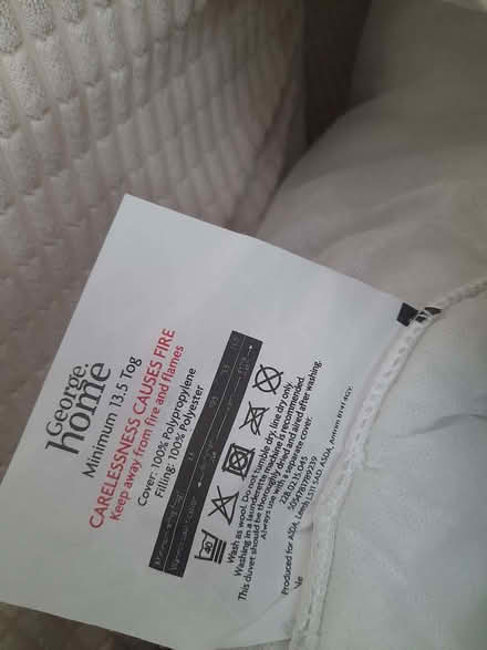 Photo of free Double Duvet x2 (Oakridge RG21) #2
