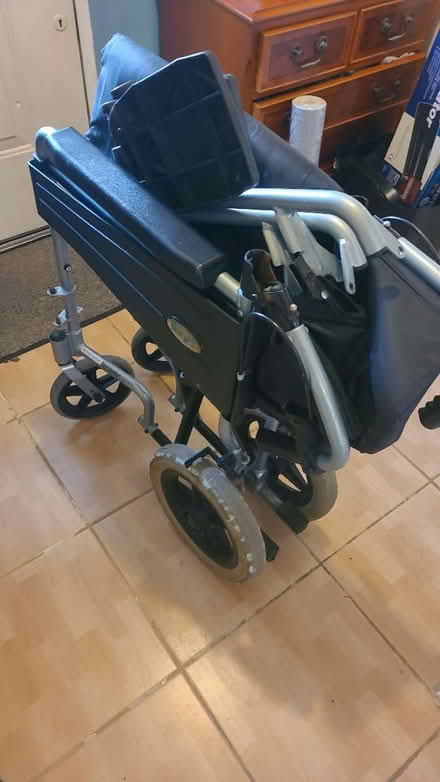 Photo of free Foldable wheelchair (Askham Richard YO23) #2