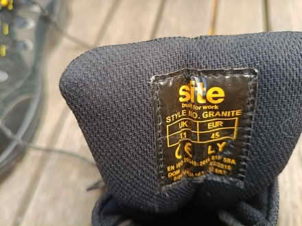 Photo of free Walking or Safety Boots size 11 (Bray SL6) #3