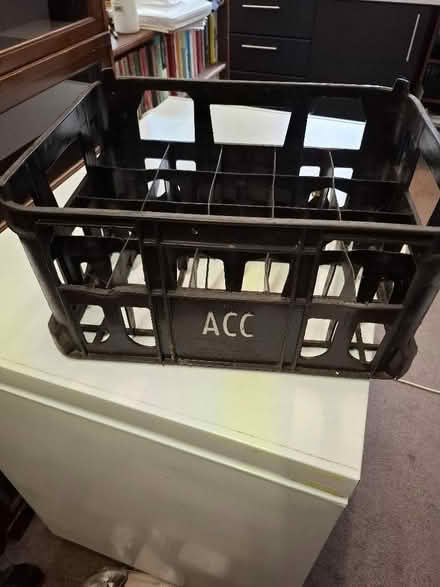 Photo of free Black bottle crate holds 20 bottles (Carnforth LA5) #1