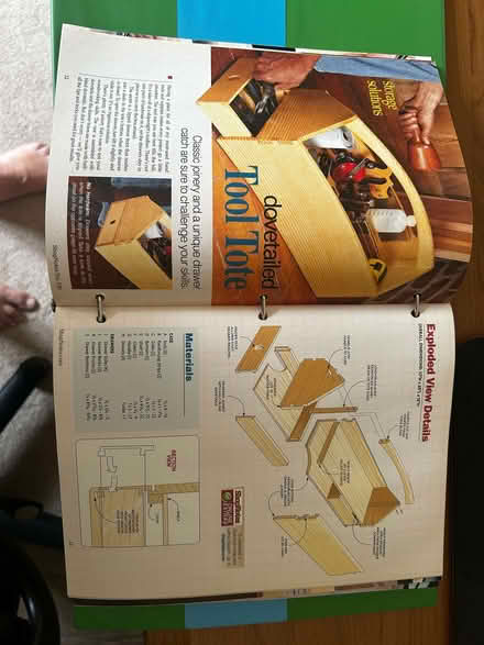 Photo of free USA Woodworking Magazines & Books, Too Good to Dump (Great Shefford RG17) #2