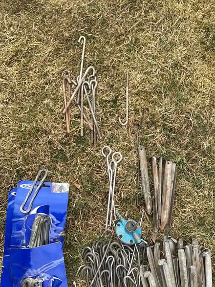 Photo of free Metal tent pegs and extras (Market Drayton. TF9) #2