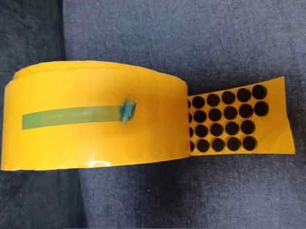 Photo of free CD Foam Holder buttons on a roll (Wilpshire BB1) #1