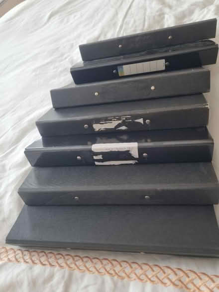 Photo of free 7 x black ring binders (Enfield EN3) #2