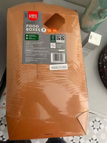 Photo of free Takeaway food boxes - unopened (Upper Wolvercote OX2) #1