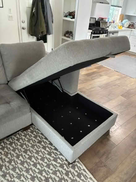 Photo of free Sofa with ottoman storage (West side RT 66 neighborhood) #2