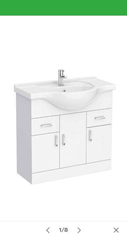 Photo of free Vanity unit without basin (damaged) (Sheffield Lane Top S5) #2